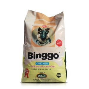 Binggo Adult Dog Food 15kg