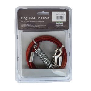 Rosewood Dog Tie-Out Cable