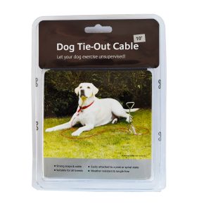 Rosewood Dog Tie-Out Cable 10ft