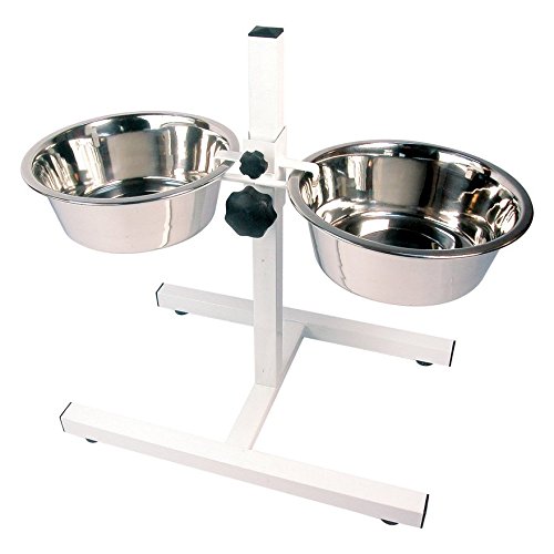 RoseWood Stainless Steel Adjustable Double Diner
