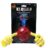 4BF Devil Rubber Ball With Rope Dog Toy, Large