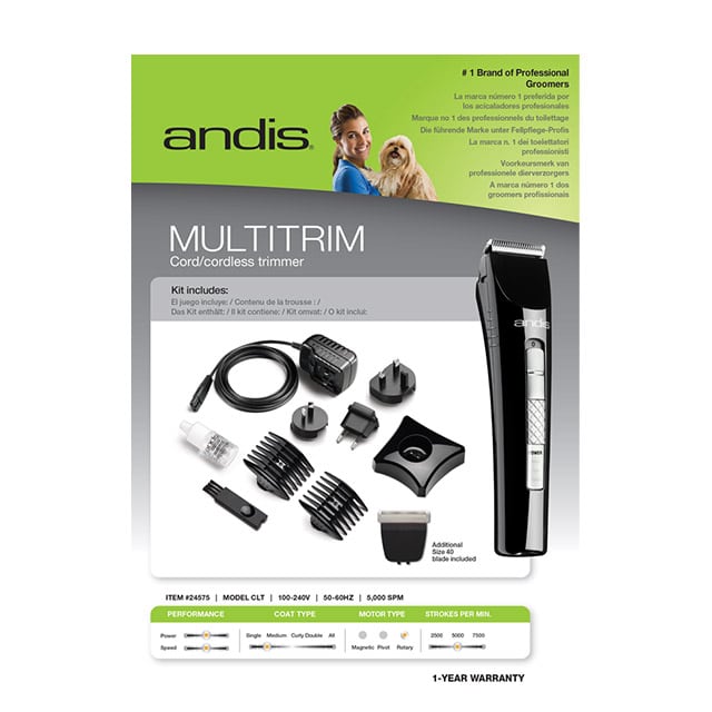 Andis Multitrim Cordless Trimmer