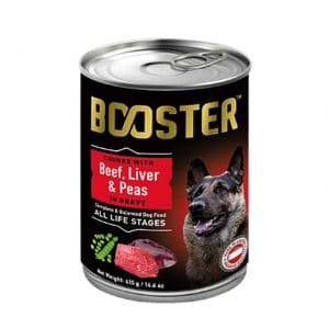 Booster Beef Liver and Peas