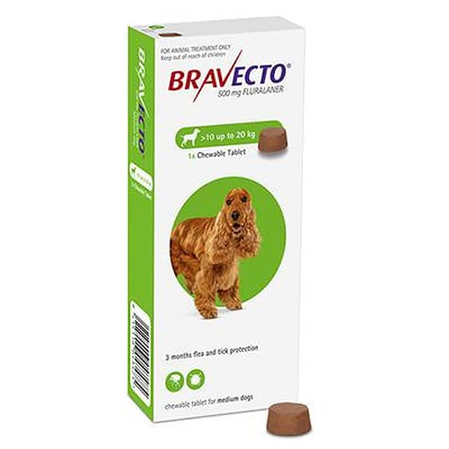 Bravecto Tablet 10-20kg