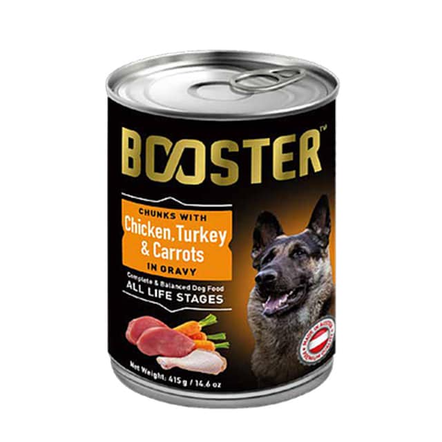 Booster Chicken Turkey and Carrots