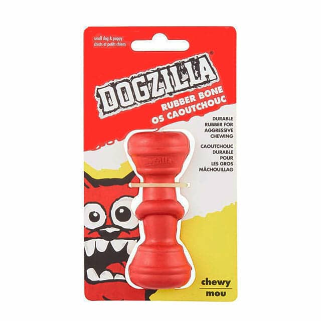 Dogzilla Rubber Bone OS Caoutchouc