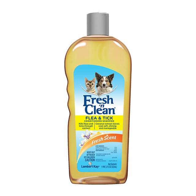 Fresh 'n Clean Flea & Tick Conditioning Dog & Cat Shampoo