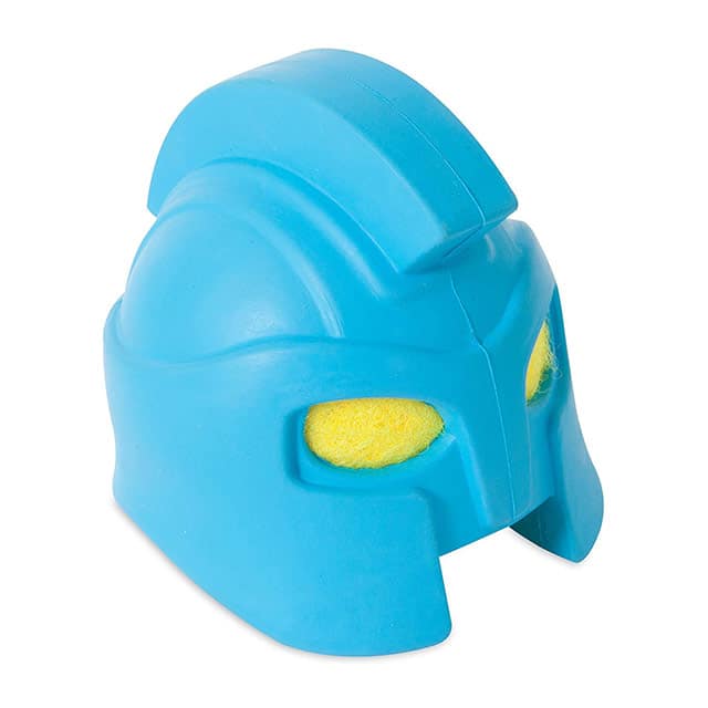 JW Pet Rubber Gladiator Helmet Head_side