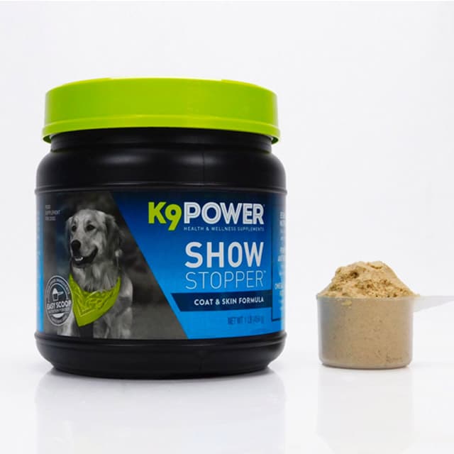 K9 Power Show Stopper – Healthy Dog Coat and Skin Formula to Improve Health and Appearance