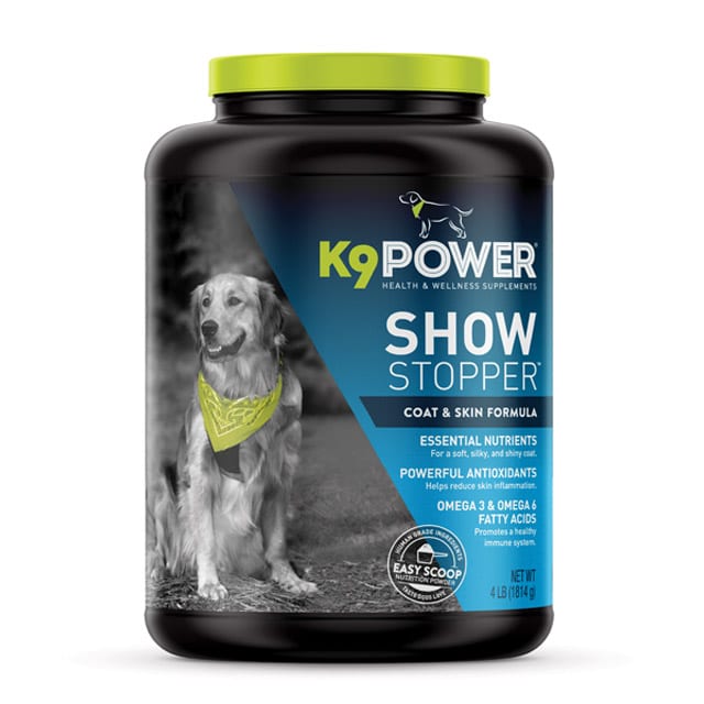 K9 Power Show Stopper – Healthy Dog Coat and Skin Formula to Improve Health and Appearance