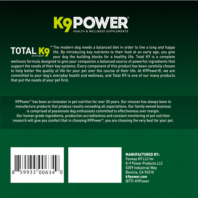K9 Power Total K9 – Daily Health & Wellness Formula