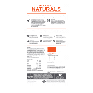 Diamond Naturals Extreme Athlete Adult Dog Chicken & Rice Formula
