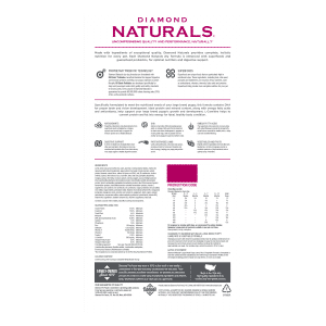 Diamond Naturals Large Breed Puppy Lamb Rice & Vegetable Formula
