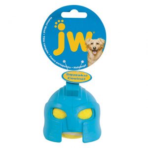 JW Pet Rubber Gladiator Helmet Head