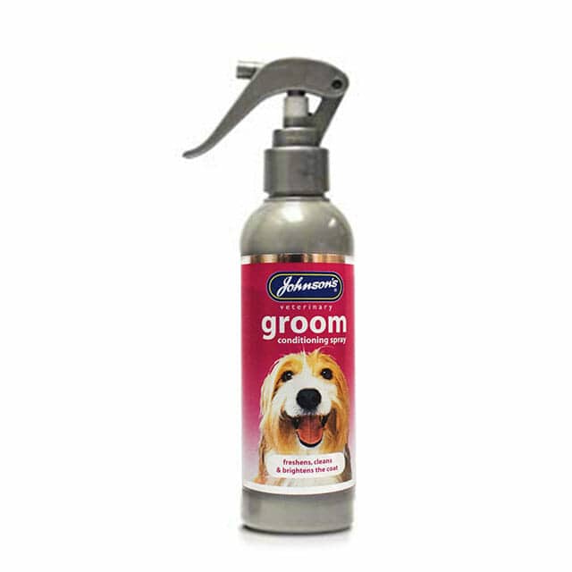 Johnsons Groom Conditioning Spray For Dogs