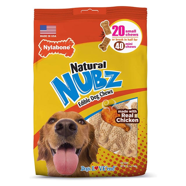 Nylabone Nubz Natural Edible Dog Chews
