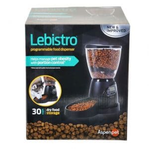 Aspen Pet LeBistro Portion Control Programmable Pet Feeder