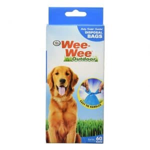 Four Paws Wee-Wee Outdoor 60 Bags