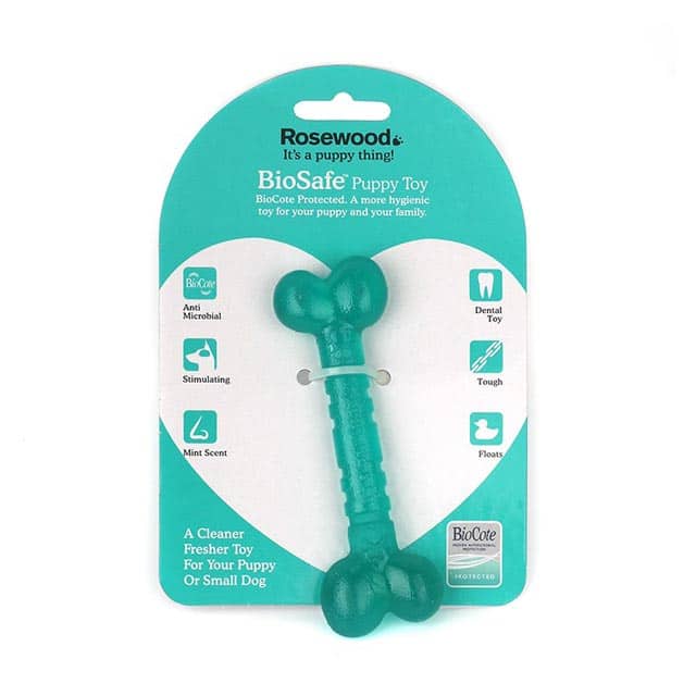 Rosewood BioSafe Puppy Bone Toy