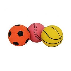 Rosewood Jolly Doggy Rubber Sports Balls Dog Toys