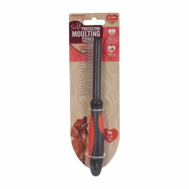 Rosewood Soft Protection Moulting Comb