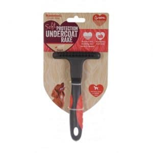 Rosewood Soft Protection Undercoat Rake Comb - Small