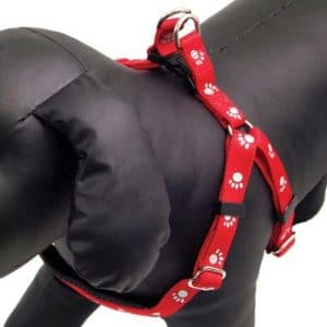 Rosewood Classic Soft Protection Harness Reflective Harness_Red