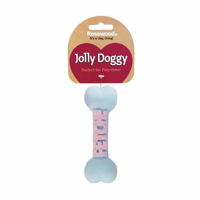 Rosewood Jolly Doggy My Word Puppy Bone Dog Toy_2