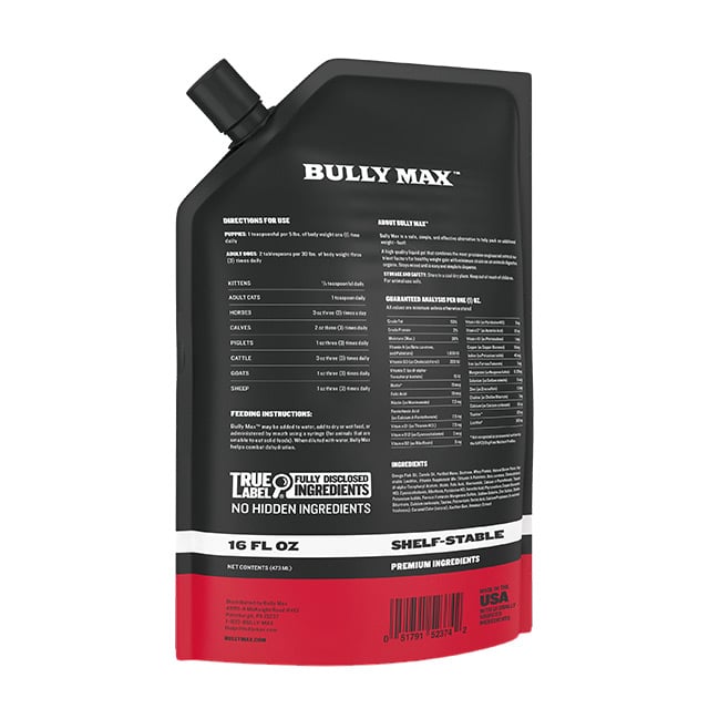 Bully Max Liquid Weight Gainer 2-In-1