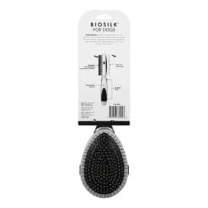 Biosilk New & Improved Double Sided Pin & Bristle Brush for Dogs