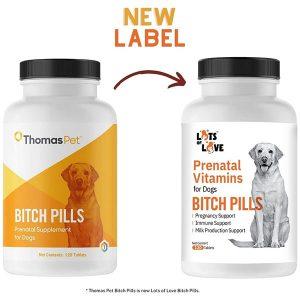 Thomas Labs Bitch Pills Prenatal Vitamins For Dogs