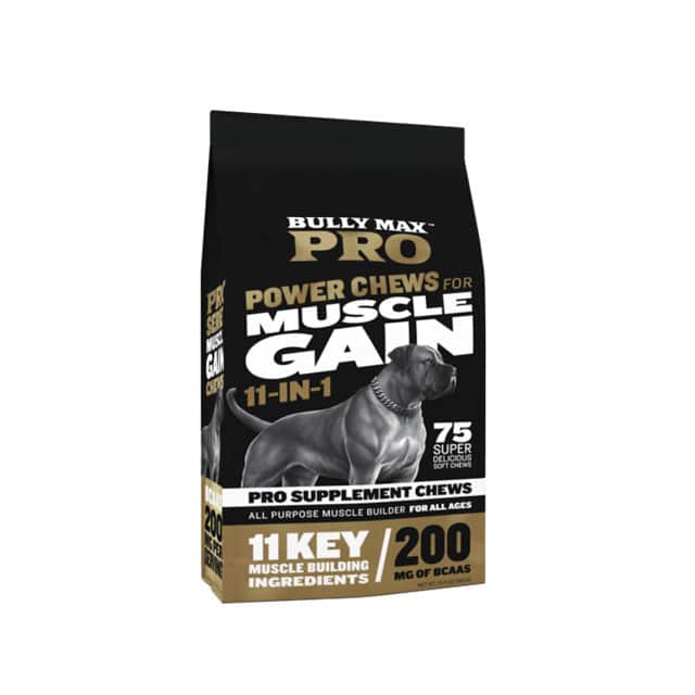 Bully Max PRO Series 11-in-1 Muscle Gain Chews