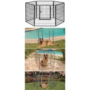 Precision Pet Courtyard Kennel Exercise Pen