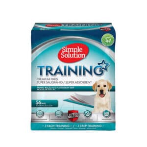 Simple Solution Premium Dog and Puppy Training Pads – 56 Pads