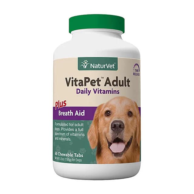 NaturVet VitaPet Adult Daily Vitamin Chewable Tablets