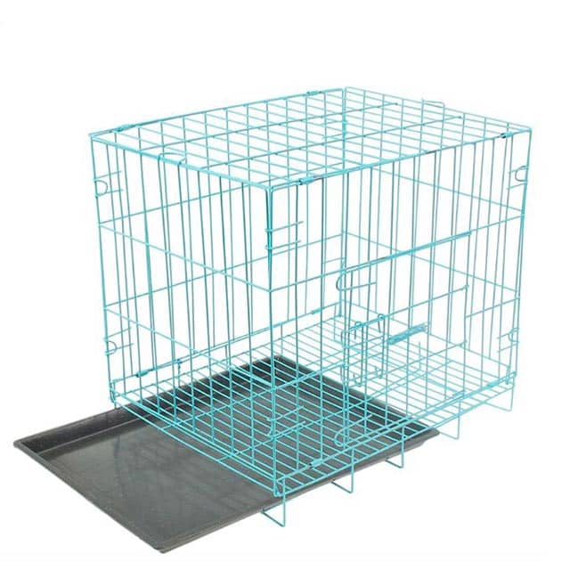 Collapsible Metal Cage with Tray