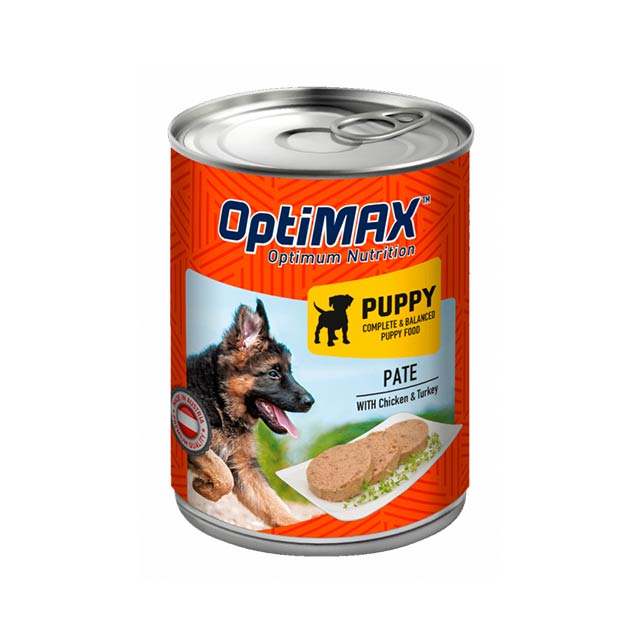 Optimax Pate with Chicken and Turkey (for puppies)