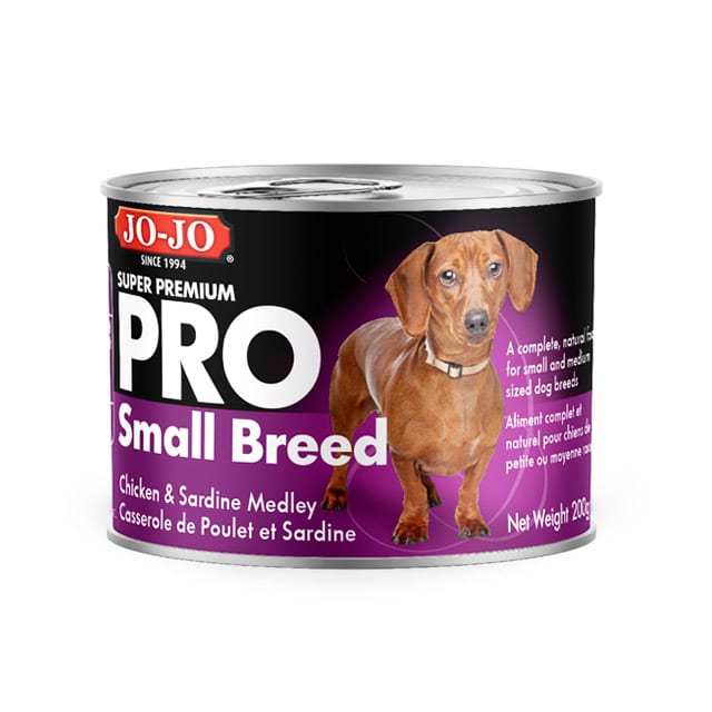 Jojo Super Premium Pro Small Breed Chicken and Sardine Medley
